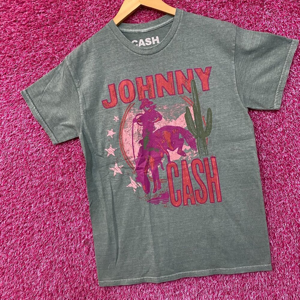 Johnny Cash Walk the Line Country T-Shirt Small - Picture 3 of 4